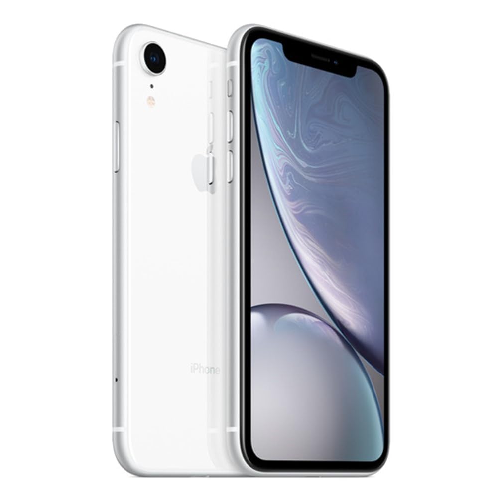 T-Mobile - Apple iPhone XR, US Version, 64GB, White - MT2F2LL/A