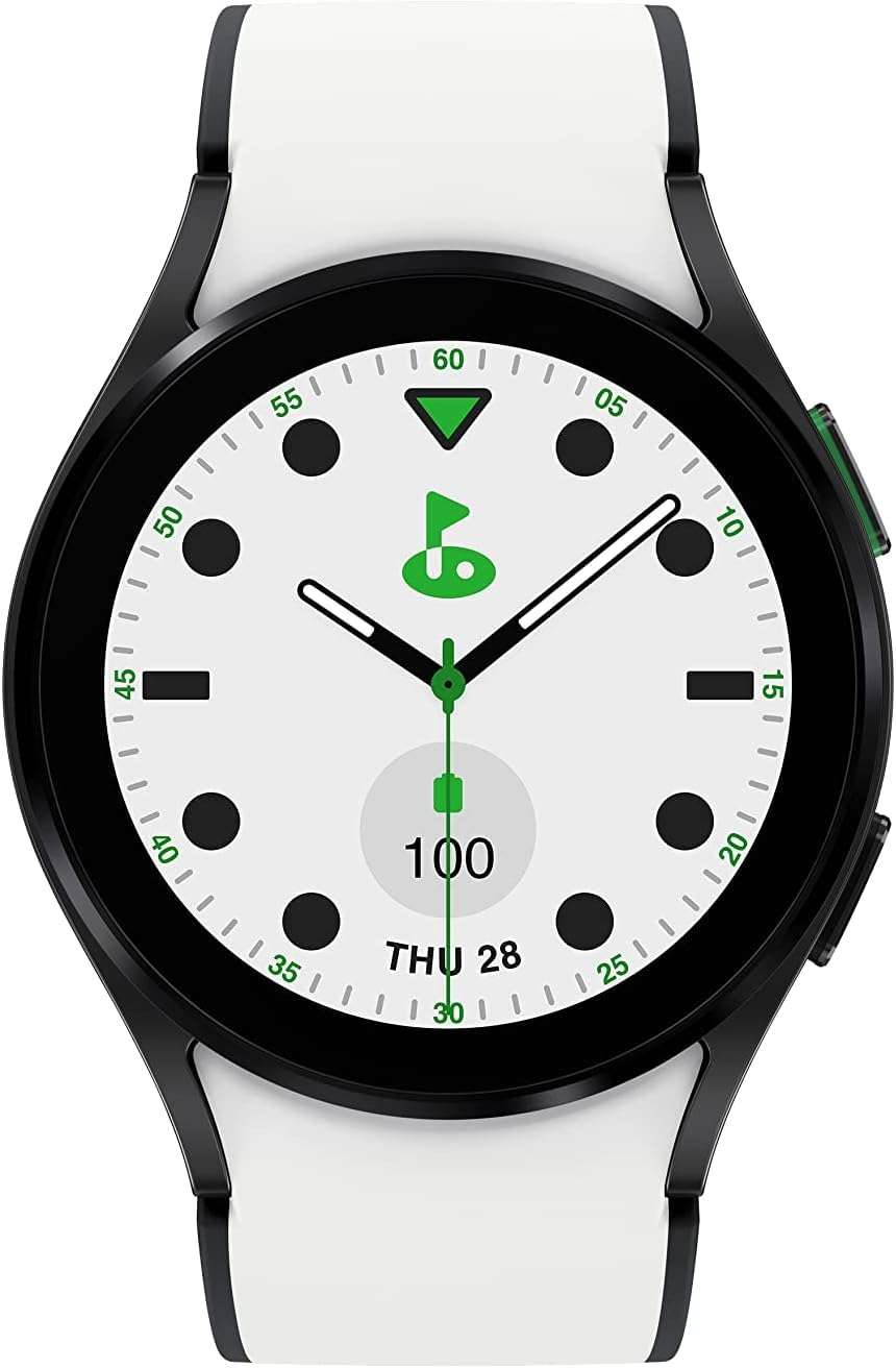 Samsung - Galaxy Watch5 Golf Stainless Steel Smartwatch 40mm BT - Gray Bezel w/T