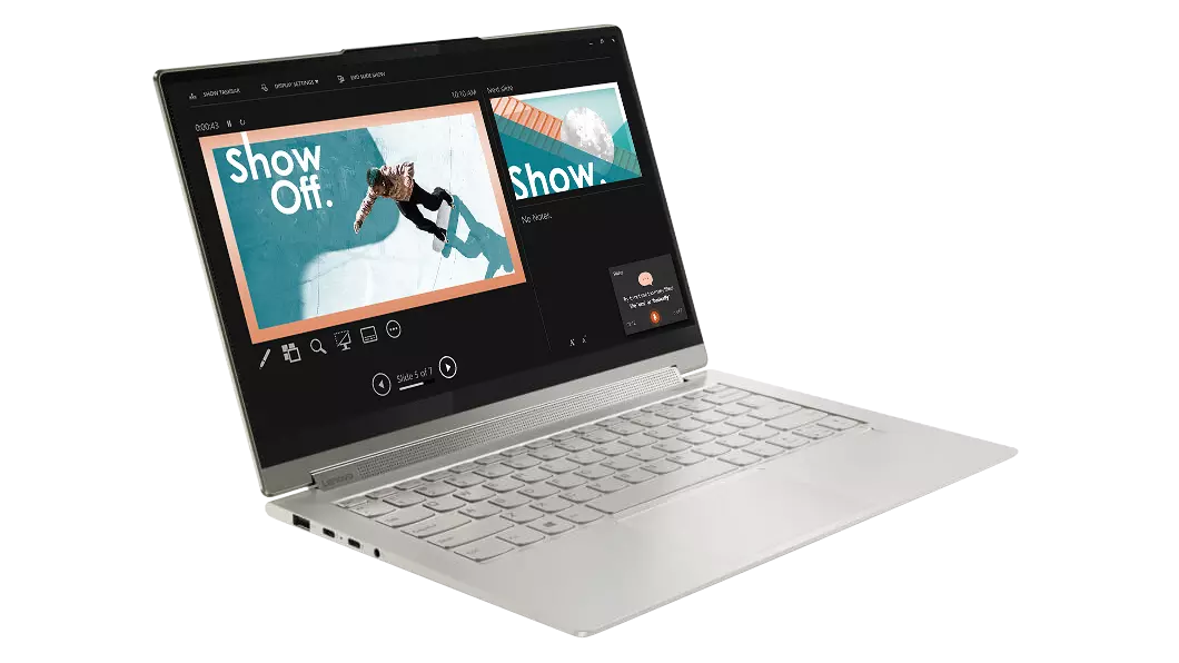 Lenovo Yoga 9 – 14" FHD Touch 2-in-1 – i7-1185G7 – 8GB RAM – 512GB SSD – Mica – 82BG0066US