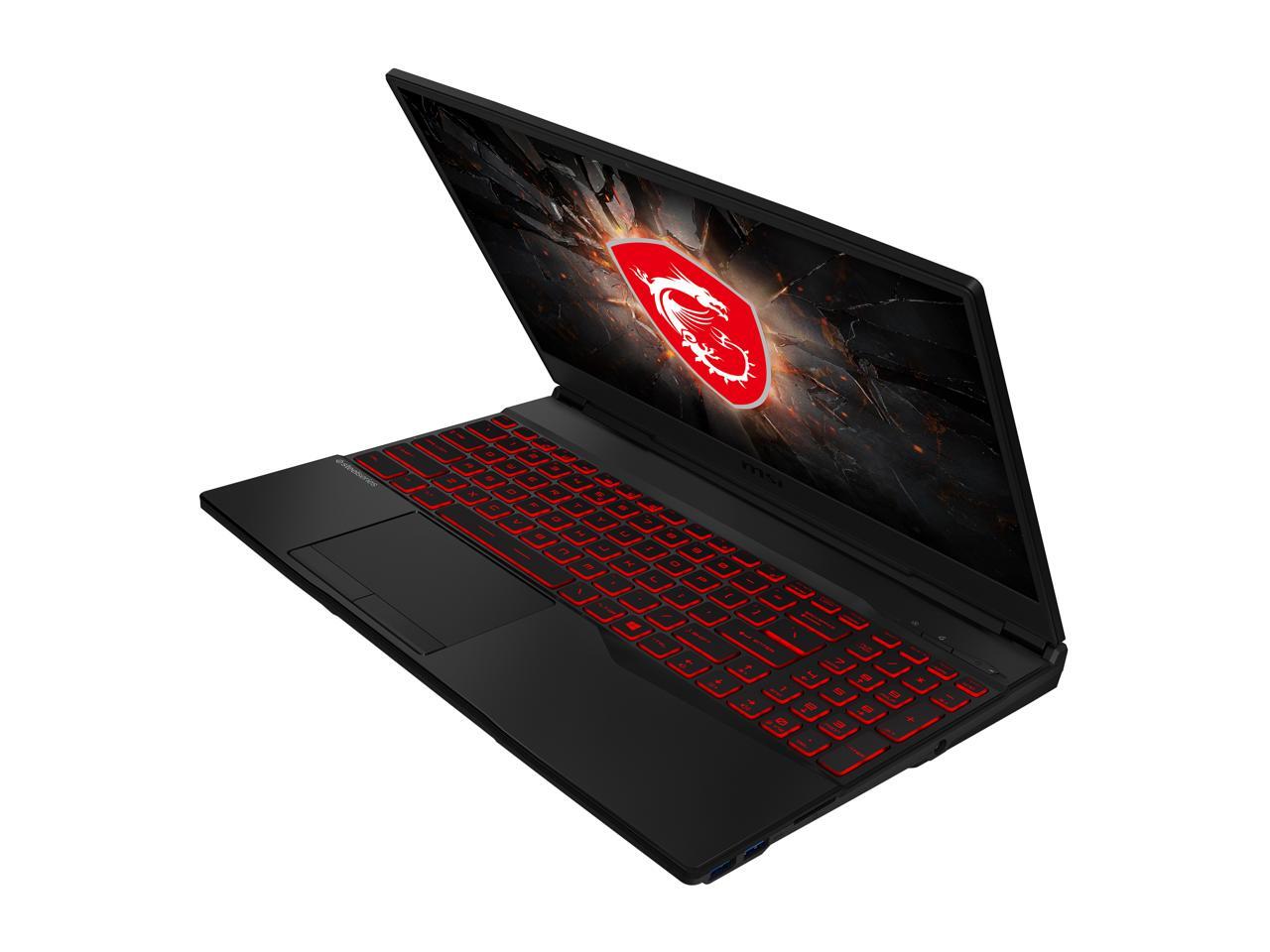 MSI GL65 Leopard 10SDR-492 - FHD - i7-10750H - 16GB RAM - GTX1660 - 1TB HDD / 512GB SSD - Black