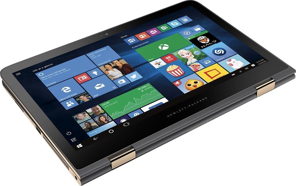 HP Spectre x360 – 13.3" QHD Touch – i7-6500U – 16GB RAM – 512GB SSD – Dark Ash Silver – 13-4116DX