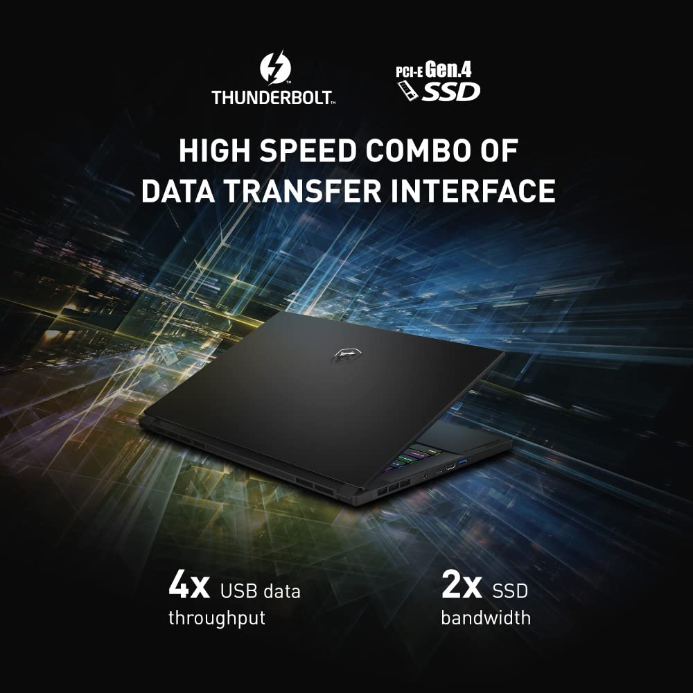 MSI - Stealth GS66 15.6"" 360hz Gaming Laptop - Intel Core i9 - 32GB Memory - NVIDIA GeForce RTX 3070