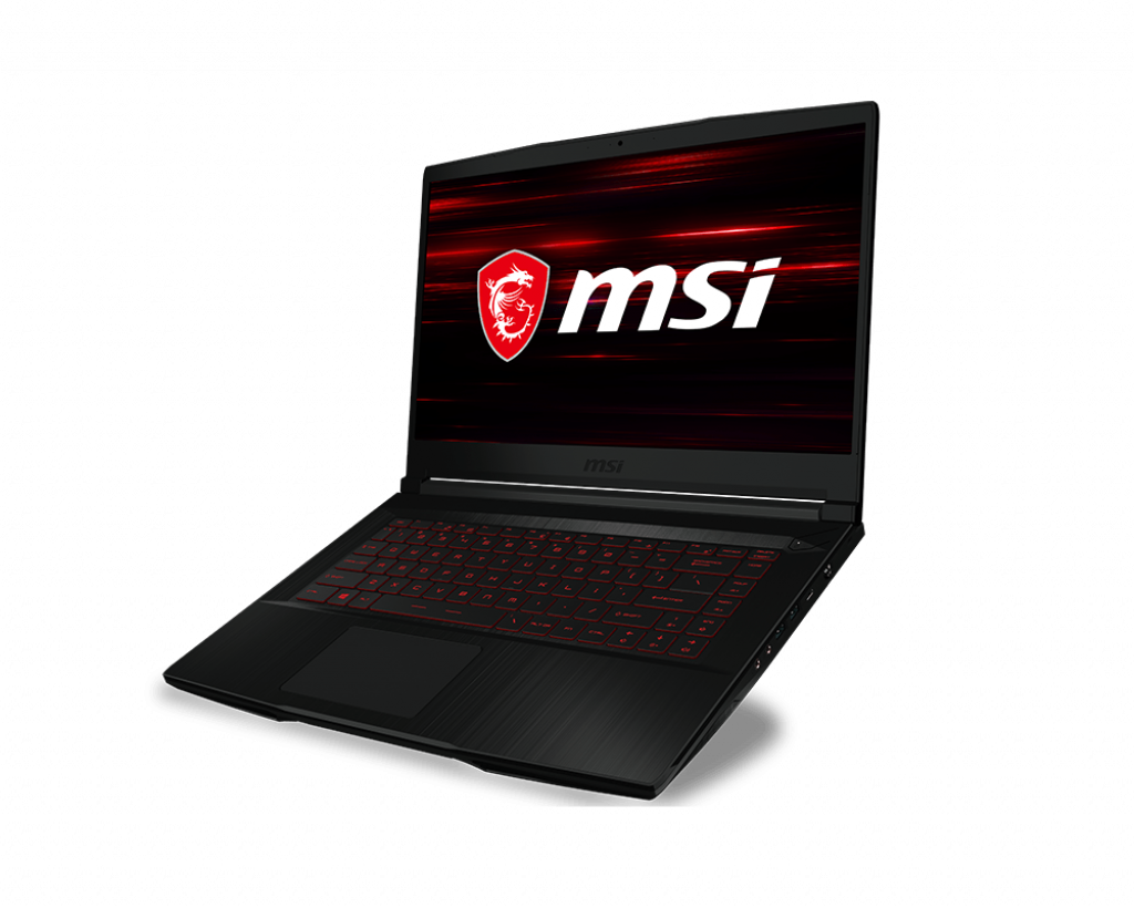 MSI GF63 Thin 10SC‑838 – 15.6″ FHD – i5‑10500H – 8 GB RAM – GTX 1650 – 512 GB SSD – Black – GF63838