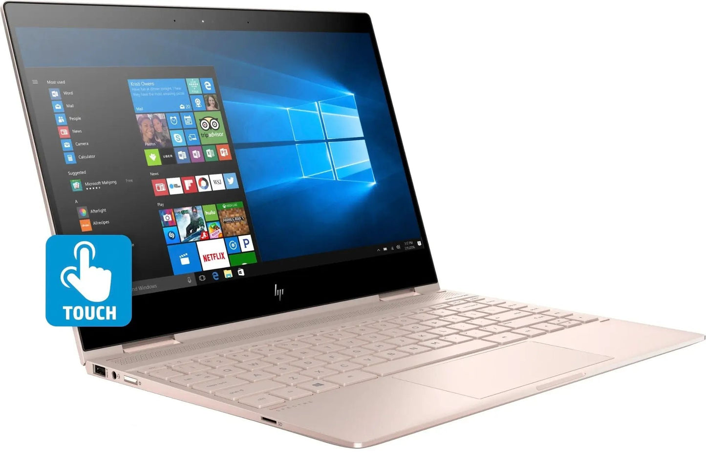 HP Spectre x360 – 13.3" FHD Touch – i7-8550U – 16GB RAM – 360GB SSD – Rose Gold – 13-ae015dx