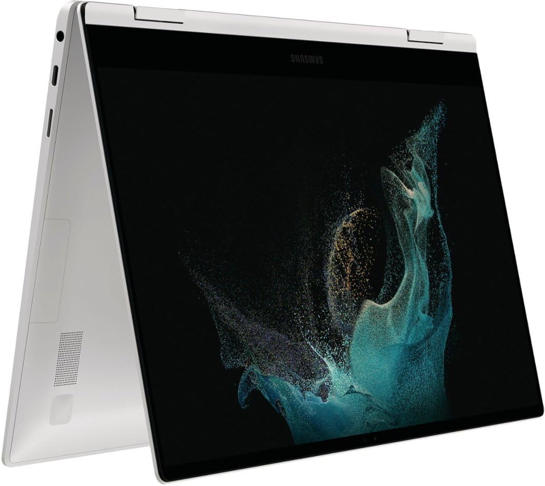 Samsung - Galaxy Book2 Pro 360 2-in-1 13.3” AMOLED Touch Screen Laptop – Intel Evo Core i7 12th Gen – 16GB DDR5 Memory – 512 GB SSD - Silver