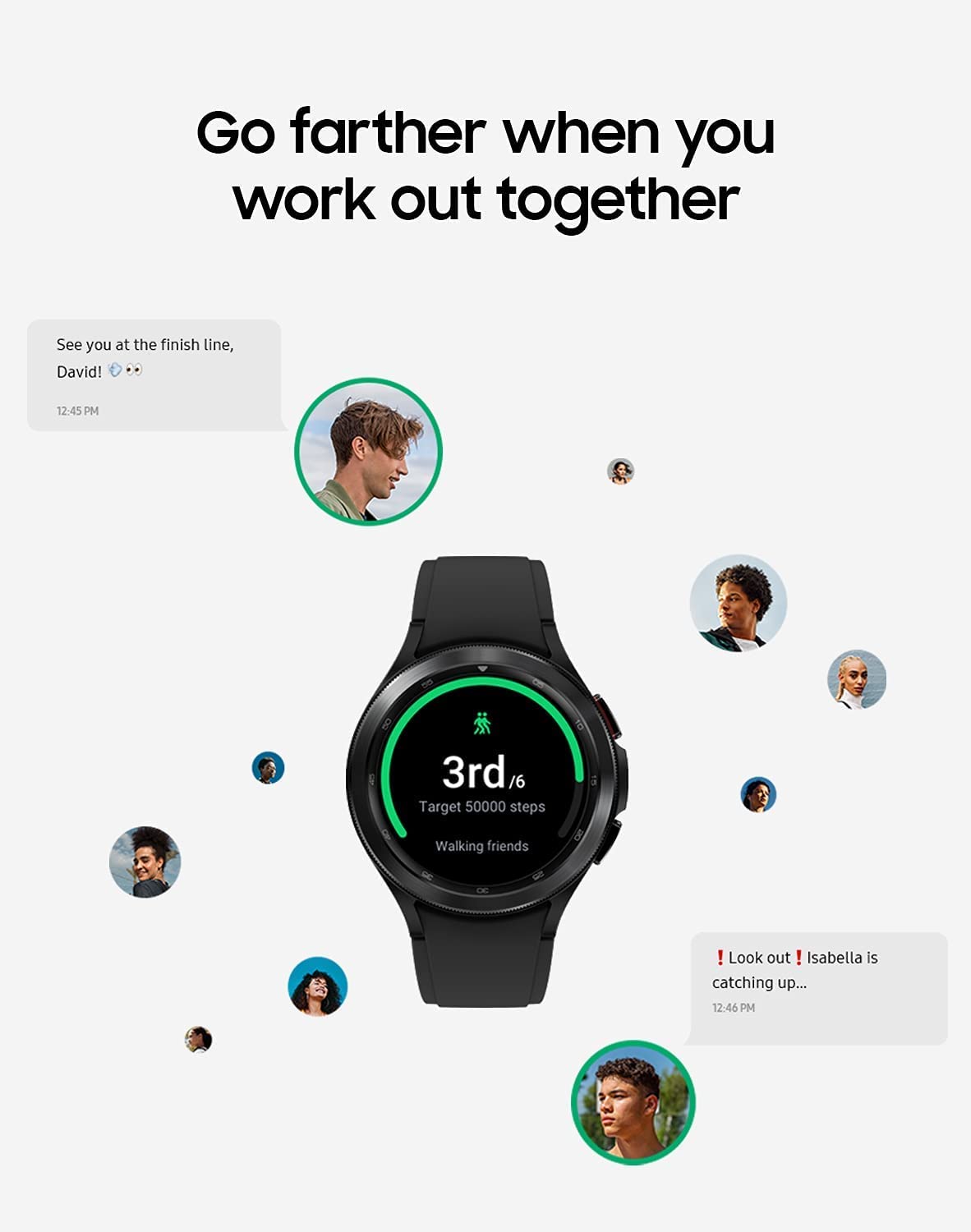 Samsung Galaxy Watch4 Classic - Stainless Steel - 46mm - Black - SM-R890NZKAXAA