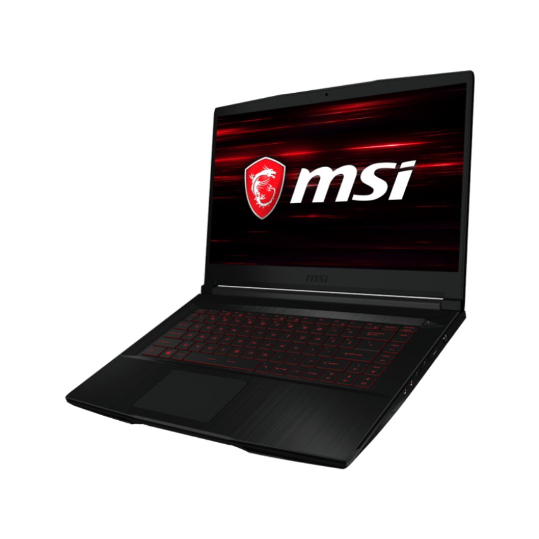 MSI GF63 Thin 9SCSR‑433US – 15.6″ FHD – i7‑9750H – 8 GB RAM – GTX 1650 Ti Max‑Q – 512 GB SSD – Black – GF63433