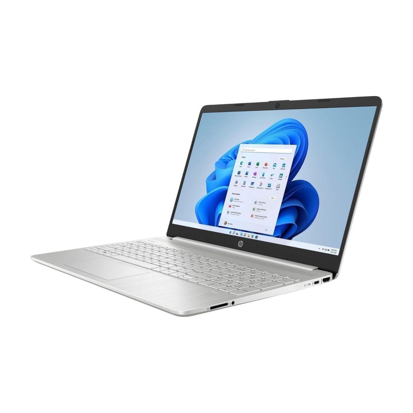 HP Laptop – 15.6" WXGA Touch – Intel Core i3‑1215U – 8 GB RAM – 256 GB SSD – Silver – 15‑dy5033dx