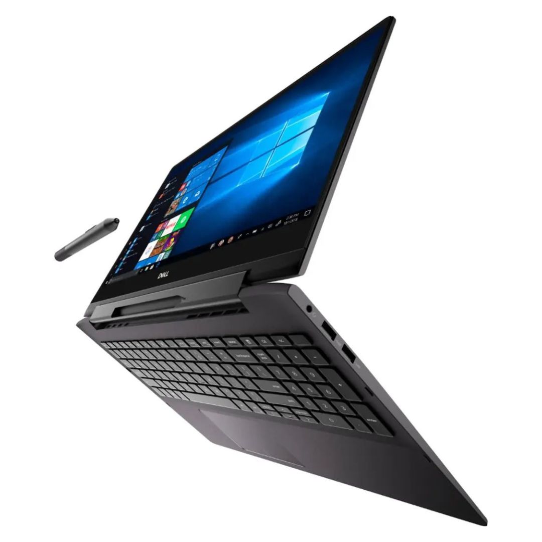 Dell - Inspiron 7590 2-in-1 15.6" 4K Touch-Screen Laptop - Intel Core i7-8565U - 16GBRAM - 512GB SSD + 32GB Optane - Black - I7590-7117BLK-PUS