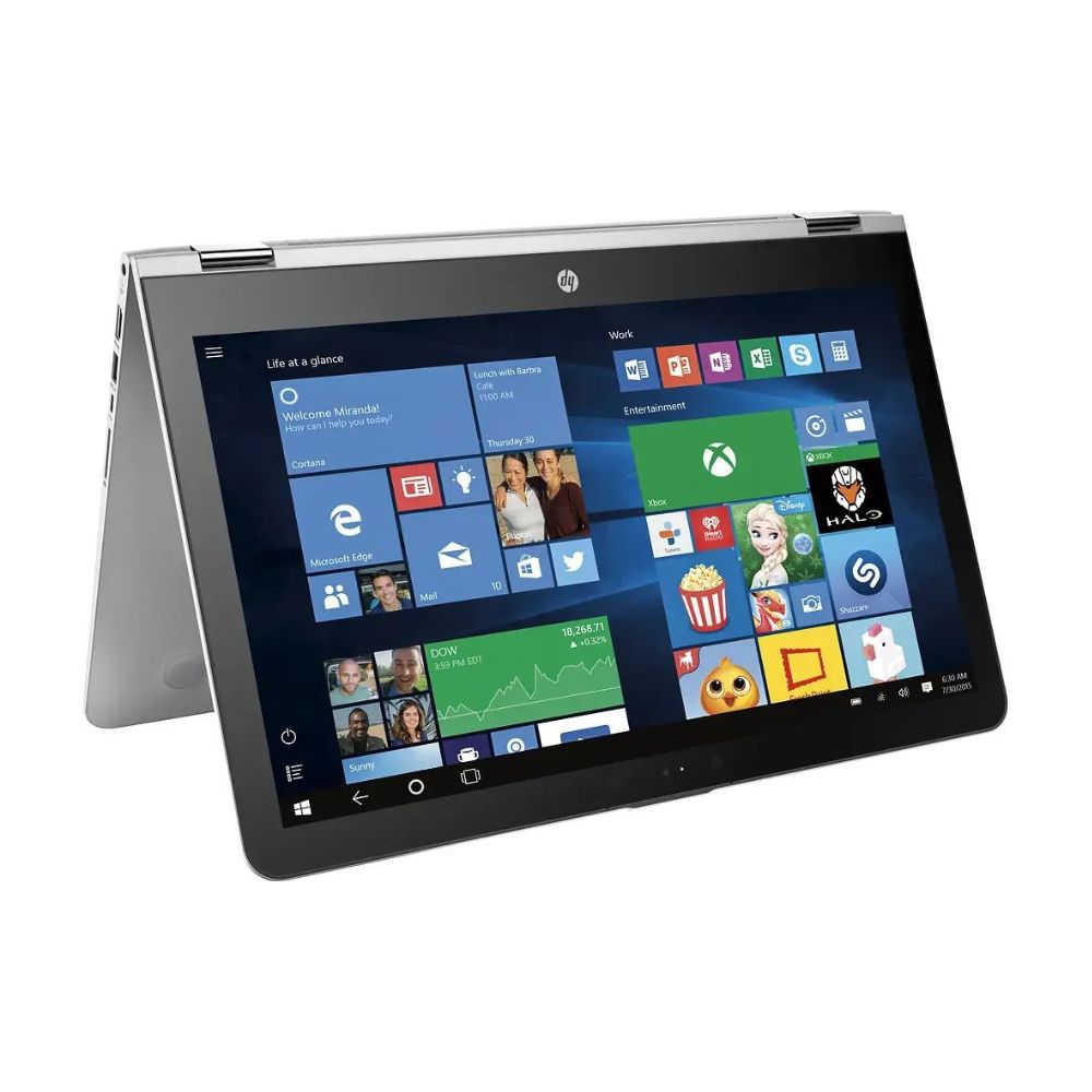 HP ENVY x360 – 15.6″ FHD Touch – Intel Core i5‑6200U – 12 GB RAM – 1 TB HDD – Natural Silver – m6‑aq003dx
