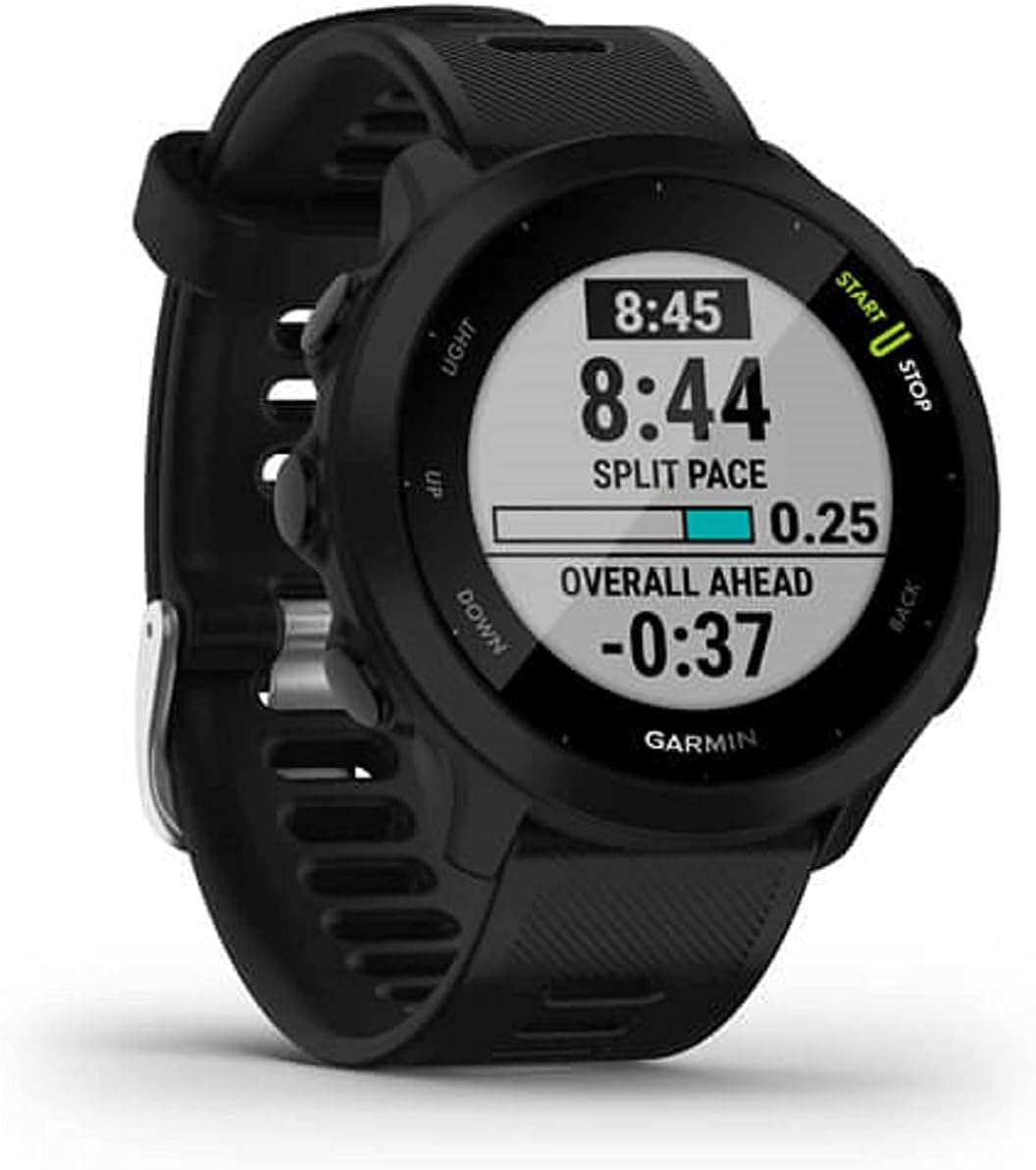 Garmin Forerunner 55 GPS Smartwatch 42mm - Black - 010-02562-00