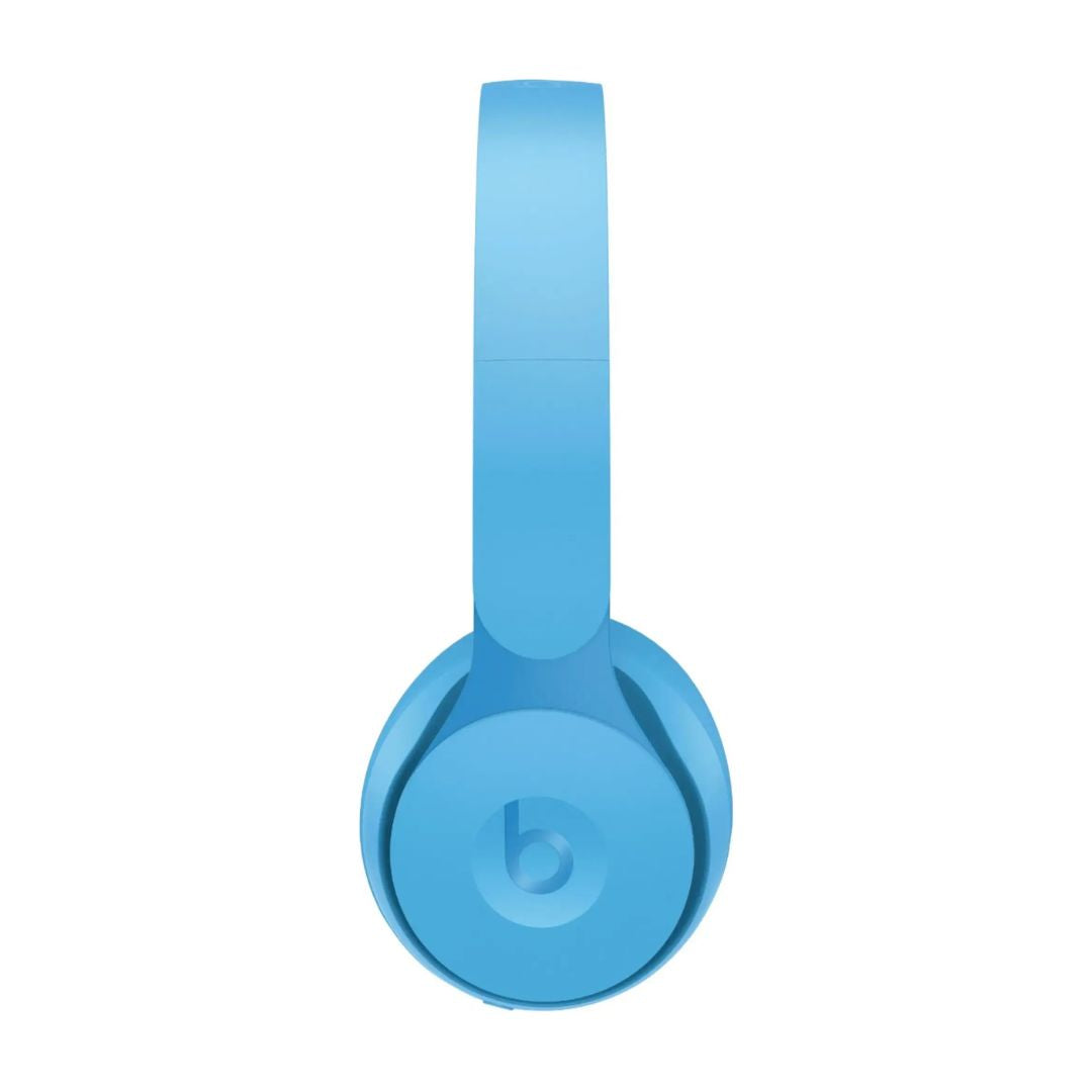 Beats Solo Pro More Matte Collection Wireless Noise Cancelling On-Ear Headphones – Light Blue – MRJ92LL/A