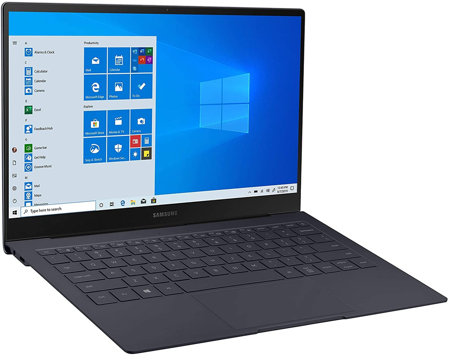 Samsung Galaxy Book S 13.3" Laptop - 8GB RAM - 256GB SSD - Mercury Gray - SM-W767VZAAVZW