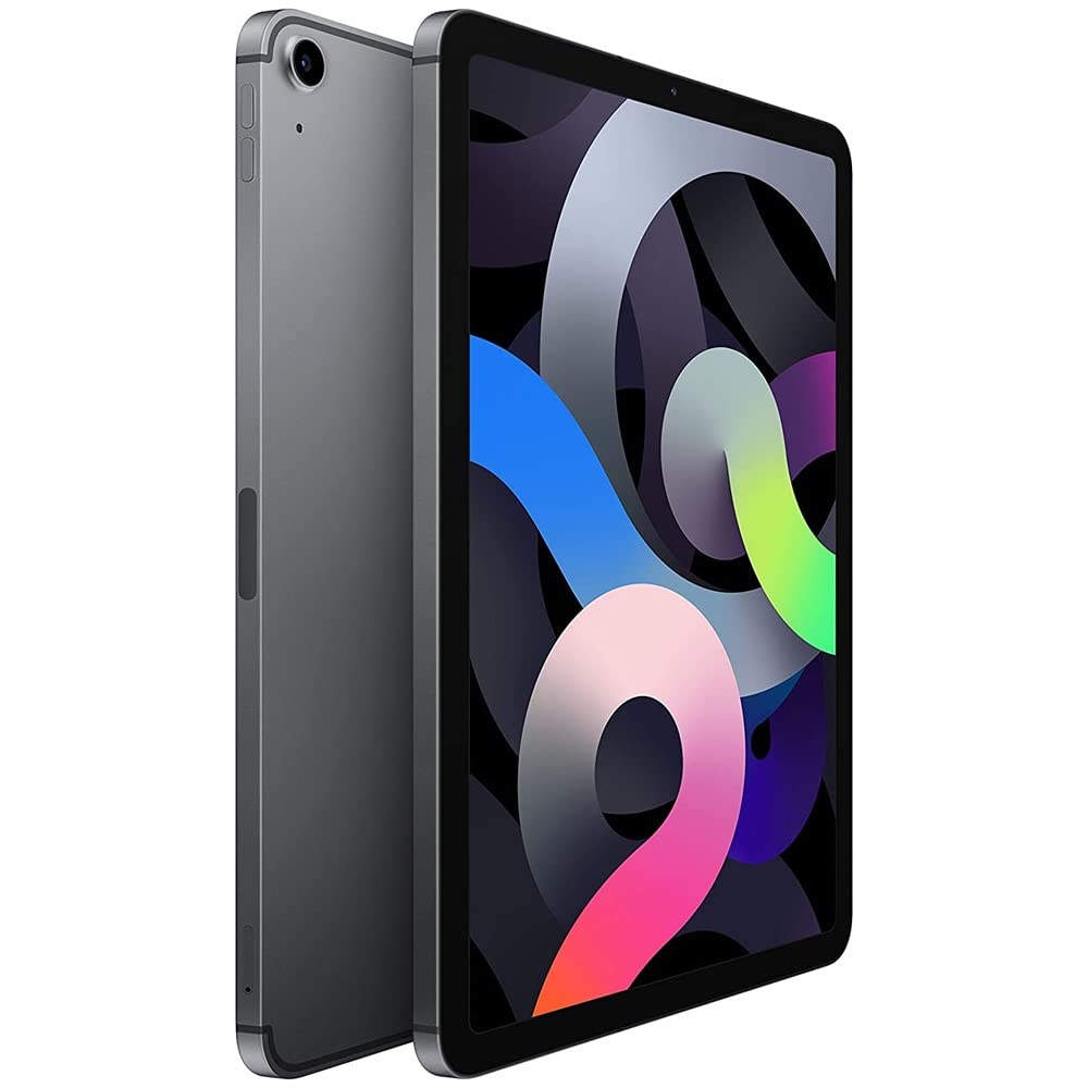 Unlocked - Apple iPad Air - 10.9-Inch - 4th Generation with Wi-Fi + Cellular - 64GB - Space Gray - MYHX2LL/A