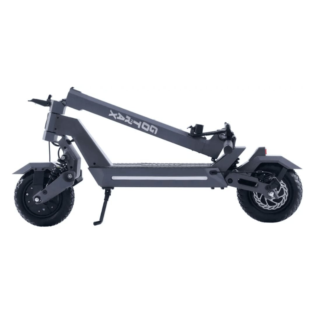 GoTrax - RAPTOR Electric Scooter w/28 mi Max Operating Range & 30mph Max Speed - Gray