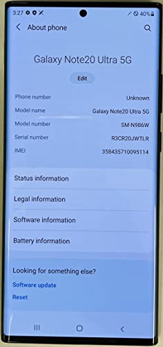 Unlocked - Samsung Galaxy Note 20 Ultra - 128GB - Mystic Black - SM-N986UZKAXAA