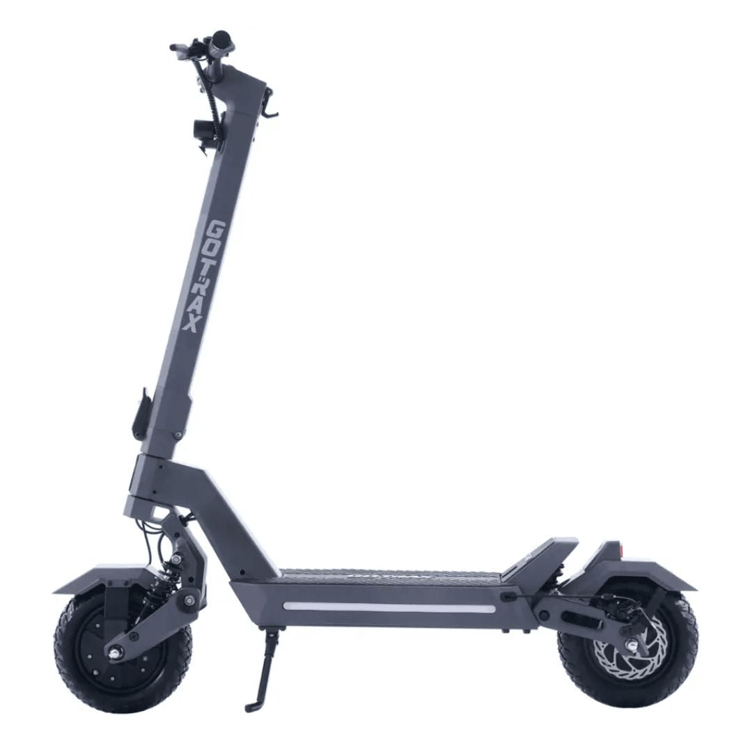 GoTrax - RAPTOR Electric Scooter w/28 mi Max Operating Range & 30mph Max Speed - Gray