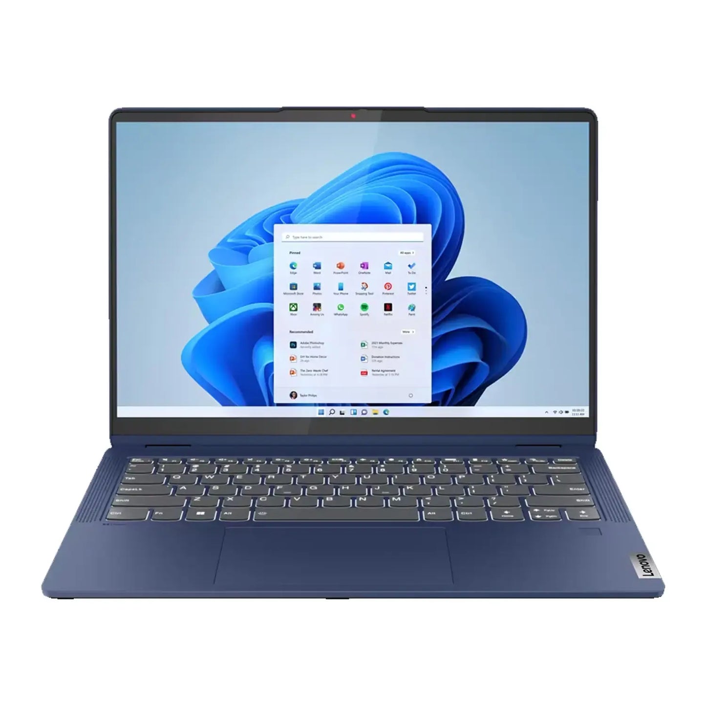 Lenovo IdeaPad Flex 5 14ABR8 – 14" FHD+ Touch – AMD Ryzen 7 7730U – 16GB RAM – 512GB SSD – Abyss Blue – 82XX003YUS