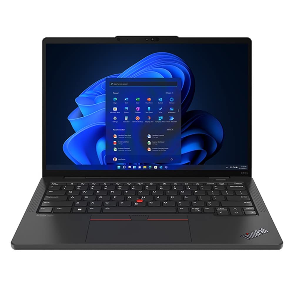 Lenovo ThinkPad X13s 5G 13.3" Windows Touch Laptop - 512GB SSD - 16GB RAM - Snapdragon 8cx Gen 3, US 5G/LTE - Thunder Black - 21BYS00000