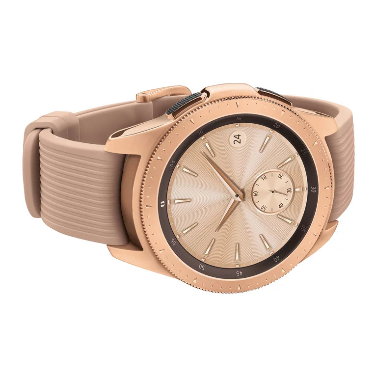 Samsung Galaxy Watch 42mm GPS+Cellular Stainless Steel Rose Gold SM-R815UZDVXAR