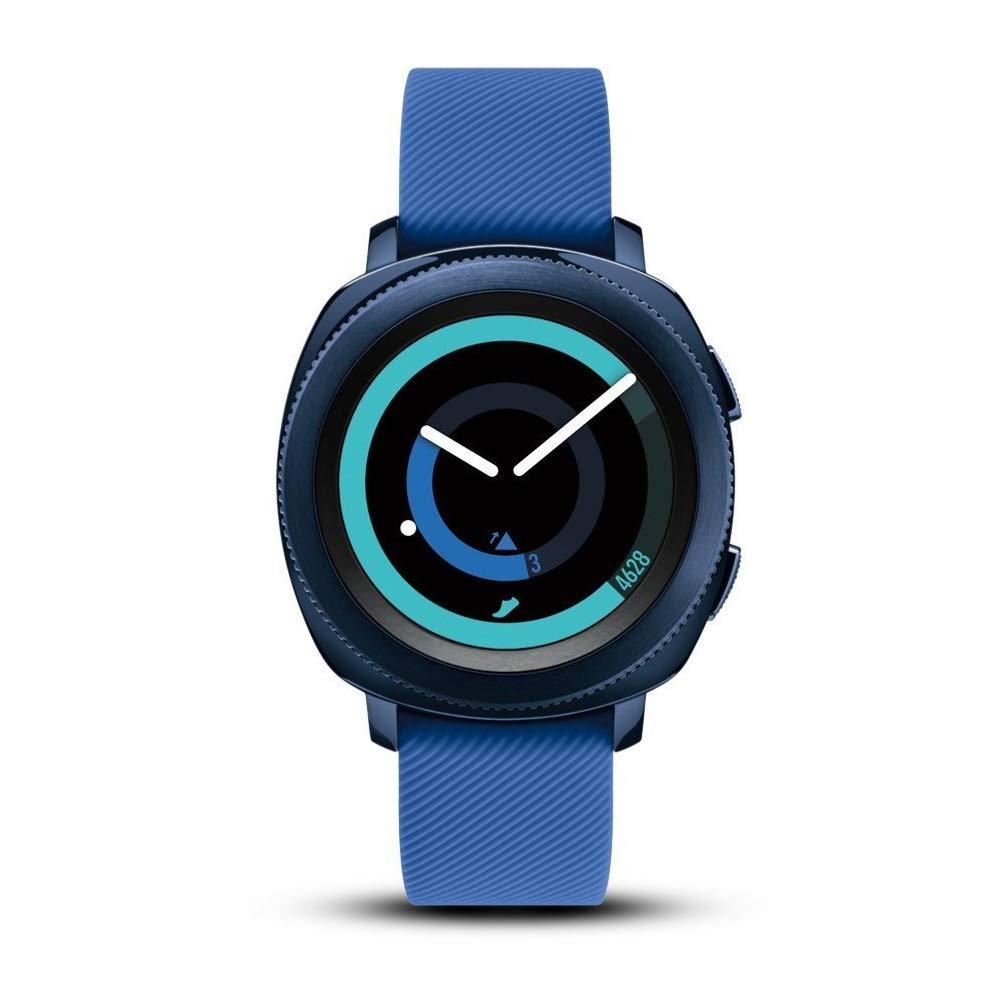 Samsung - Gear Sport Smartwatch 43mm - Blue - SM-R600NZBAXAR
