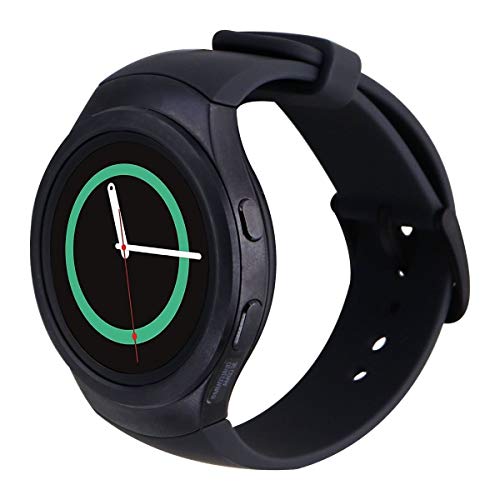 Samsung Galaxy Gear S2 Smartwatch - 4G with Large Rubber Band Dark Gray - SM-R730VZKAVZW