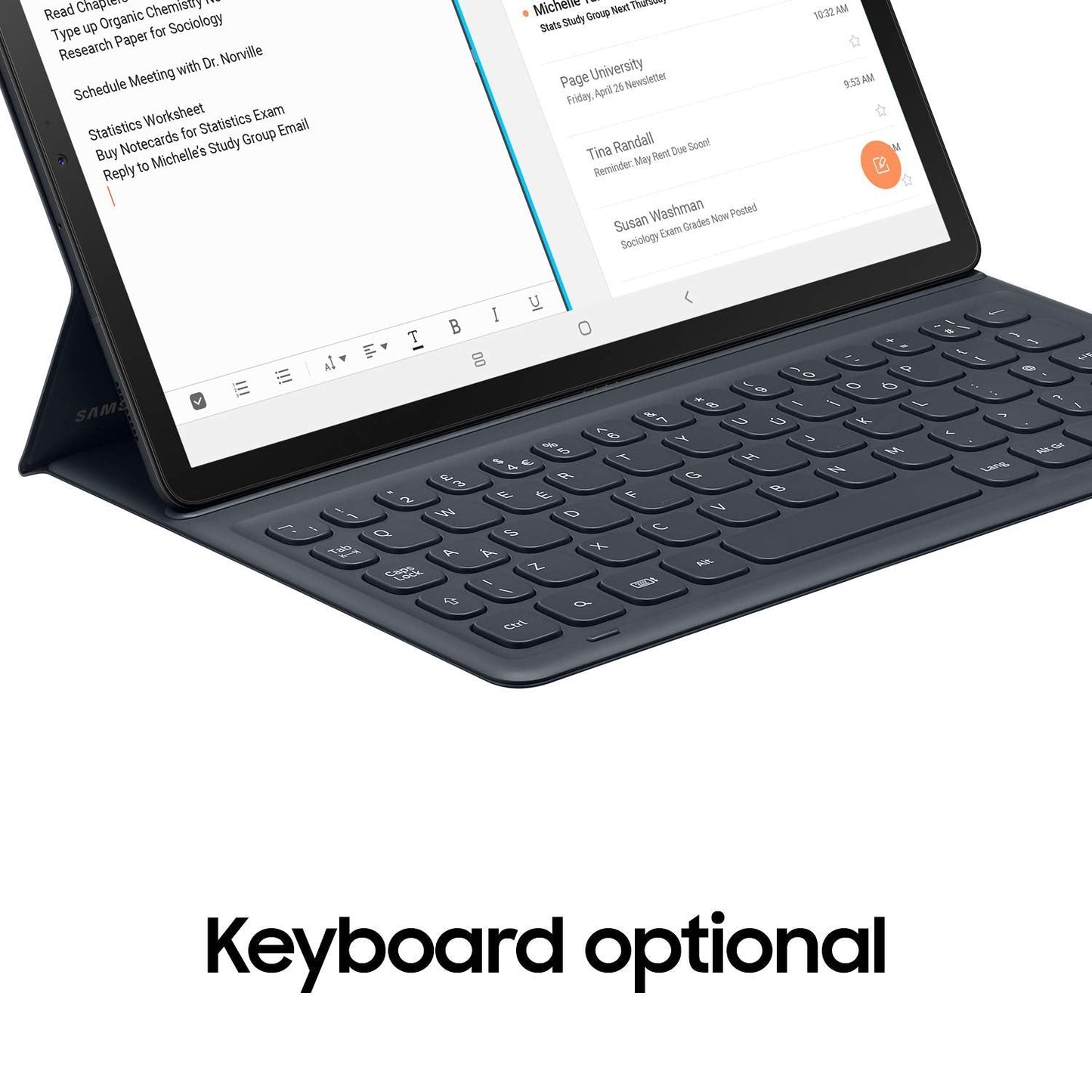 Samsung - Galaxy Tab S5e - 10.5" - 128GB - Silver - SM-T720NZSLXAR