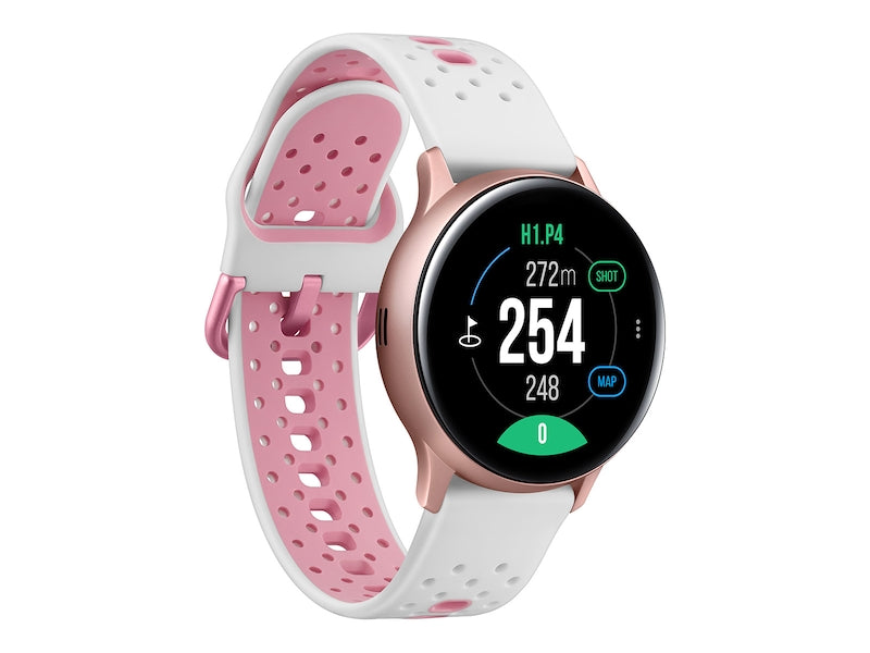 Samsung - Galaxy Watch Active2 Golf Edition 40mm BT - Pink - SM-R830NZDGGFU