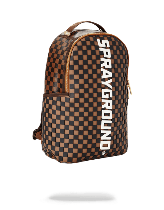 3D MOLDED RUBBER CHECKERED LOGO