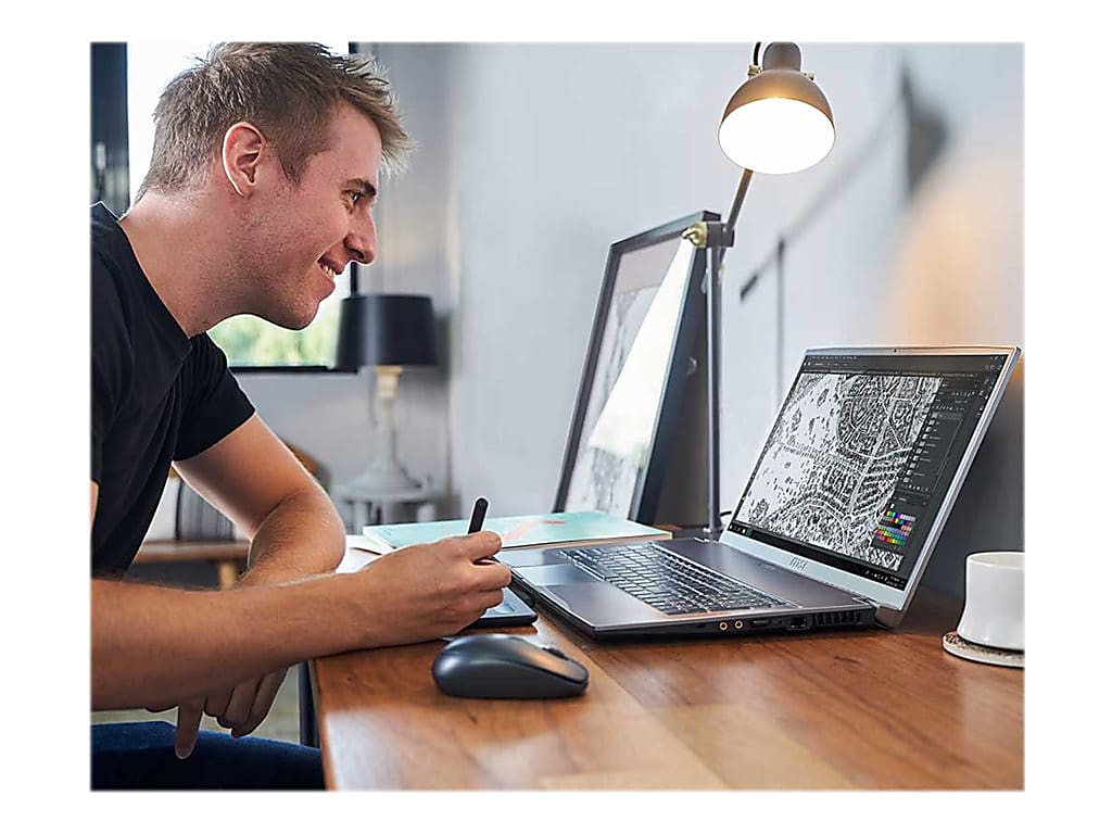 MSI - Creator 17M 17.3 Laptop - Intel Core i7 - 16GB Memory - NVIDIA GeForce RTX 2060 - 1TB SSD - S