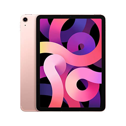Apple iPad Air 10.9"" 4th Gen (2020) (Wi-Fi + Cellular) 64GB - Rose Gold - MYJ02LL/A