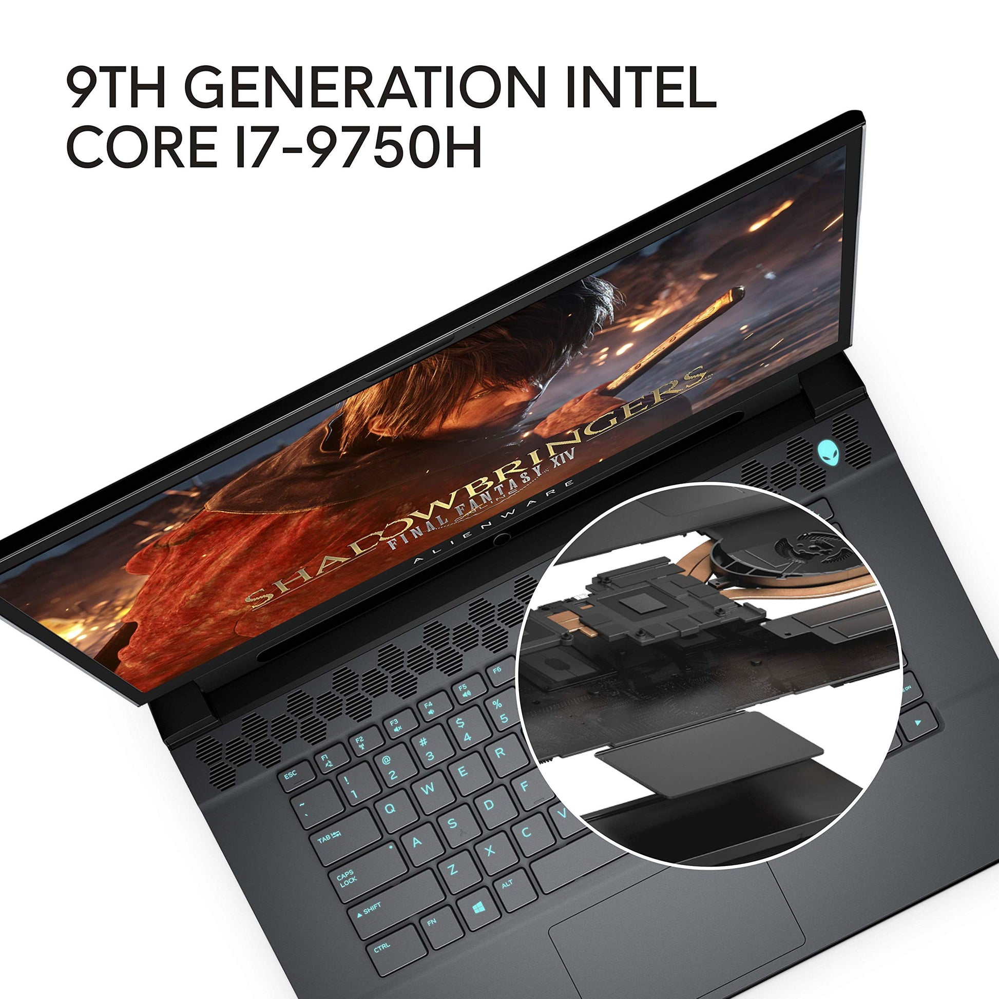 Alienware M15 R2 Laptop, 15.6" 144hz FHD Display - i7-9750H - RTX 2060 6GB - 512GB SSD- 16GB RAM - AWYA15-7947BLK-PUS
