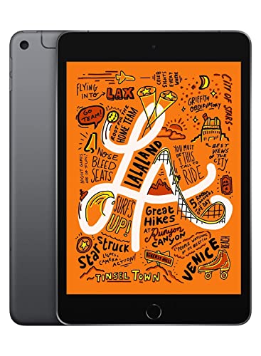 Apple iPad Mini 5th Generation (Wi-Fi + Cellular, 64GB) - Space Gray - MUY12LL/A