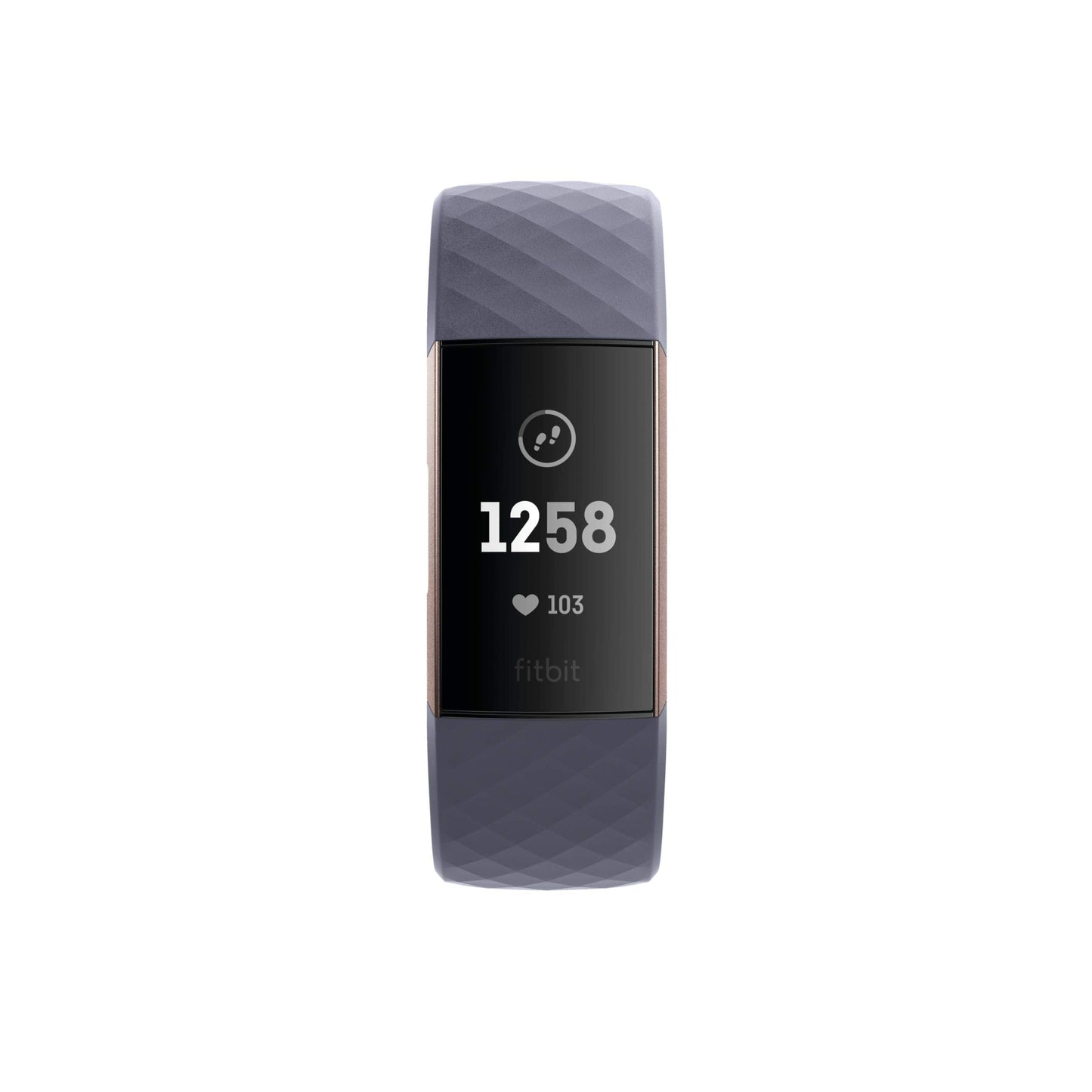 Fitbit Charge 3 Activity Tracker - Rose Gold/Blue Grey - FB409RGGY