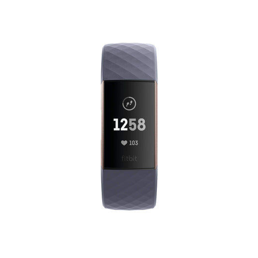 Fitbit Charge 3 Activity Tracker - Rose Gold/Blue Grey - FB409RGGY