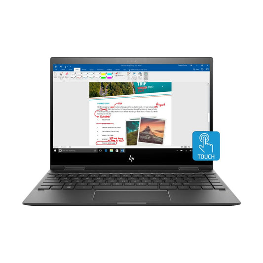 HP Envy x360 2-in-1 – 13.3" FHD Touch – AMD Ryzen 5 2500U – 8GB RAM – 128GB SSD – Dark Ash Silver – 13m-ag0001dx