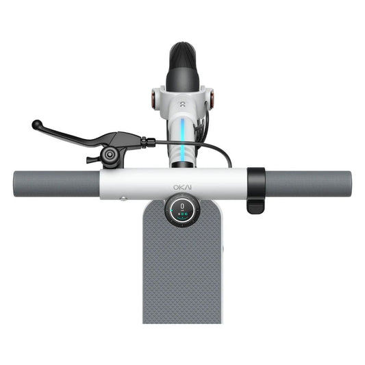 OKAI - Neon II Electric Scooter w/ 25 Miles Operating Range & 15.5 mph Max Speed - White - ES20-WHITE