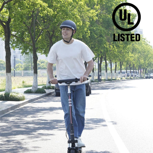 OKAI - Neon Ultra ES40 Dual-Suspension Electric Scooter w/ 43.5 Miles Max Operating Range & 24 mph Max Speed - Blue