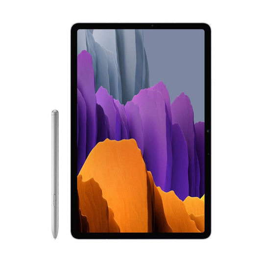Samsung - Galaxy Tab S7 - 11” - 256GB - With S Pen - Wi-Fi - Mystic Silver - SM-T870NZSEXAR