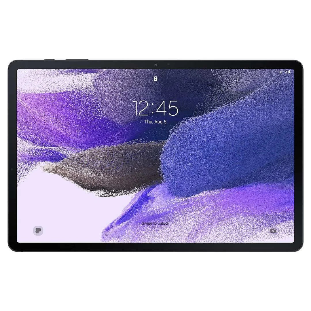 Samsung - Galaxy Tab S7 FE - 12.4" 256GB - Wi-Fi - with S-Pen - Mystic Black - SM-T733NZKFXAR