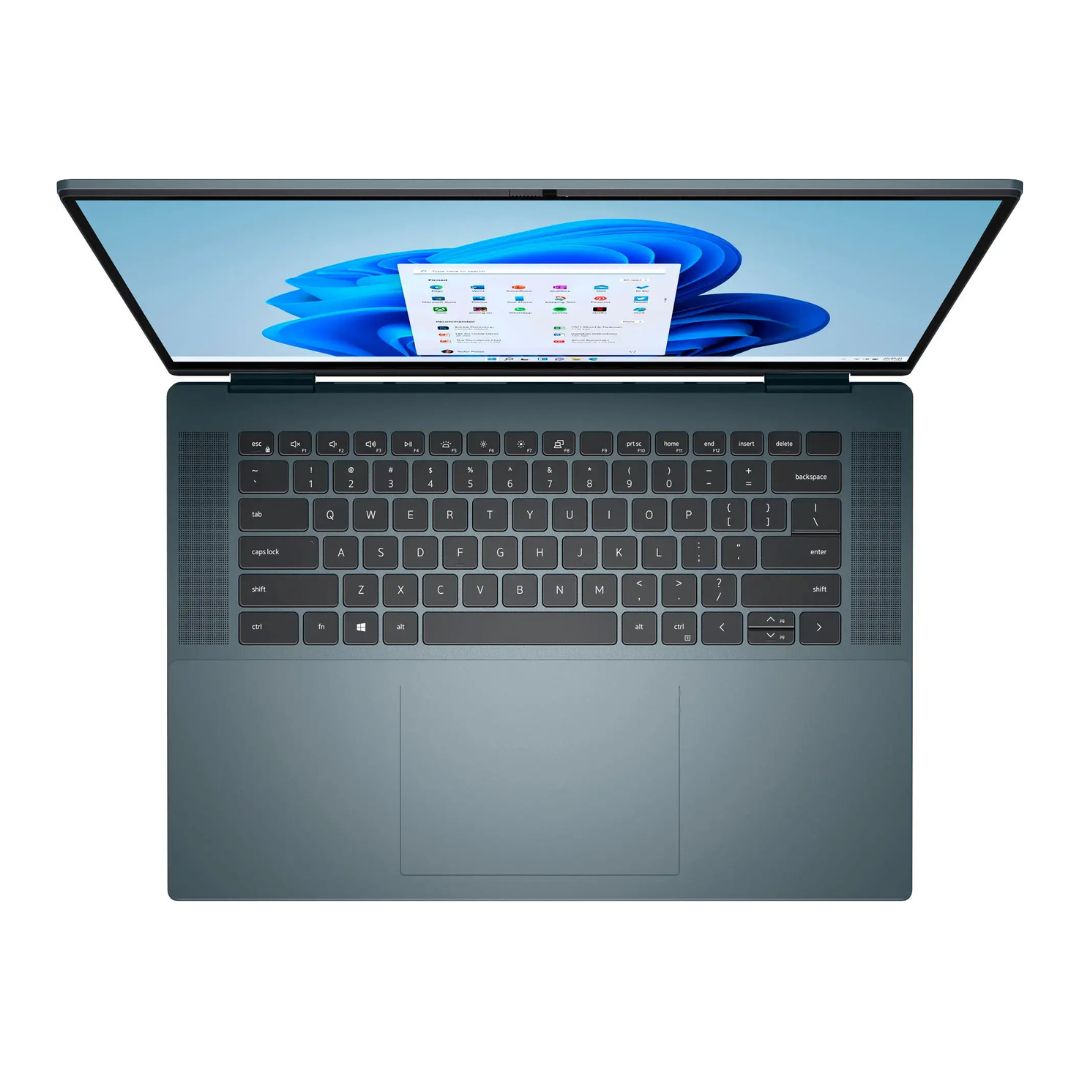 Dell Inspiron 16 7620 2-in-1 - UHD+ Touch OLED - i7-1260P - 16GB RAM - 512GB SSD - Deep Green