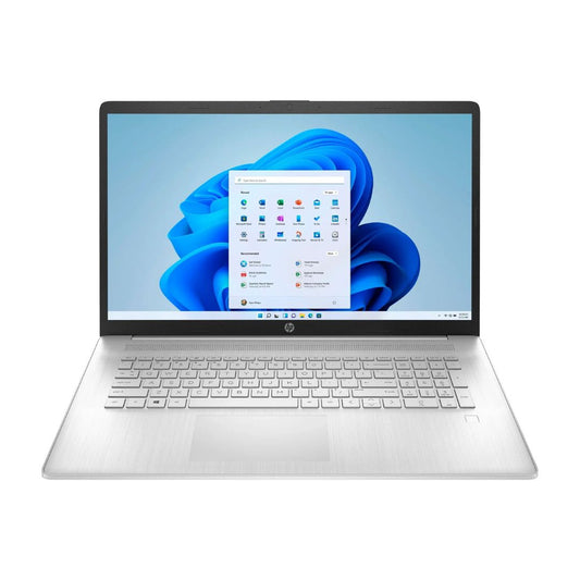 HP – 17.3" Laptop – AMD Ryzen 5 5500U – 8GB RAM – 256GB SSD – Natural Silver – 17-cp0013dx