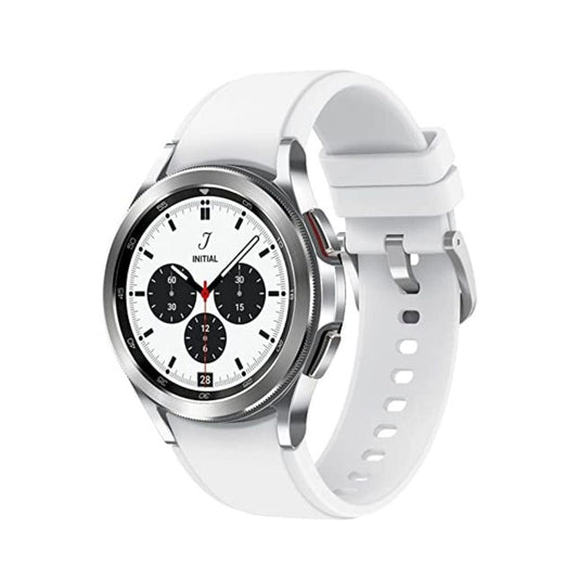 Samsung Galaxy Watch4 Classic Stainless Steel Smartwatch 42mm BT Silver - SM-R880NZSAXAA