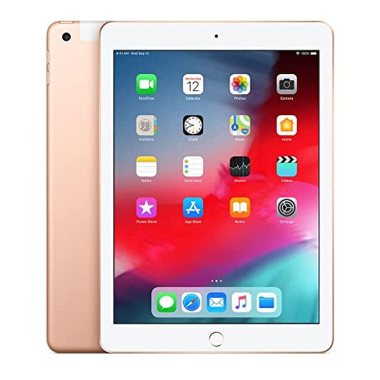 Apple 9.7in iPad (6th Generation, 128GB, Wi-Fi + 4G LTE, Gold) - MRM82LL/A