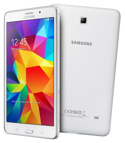 Unlocked - Samsung Galaxy Tab 4 T337a 16GB - GSM 4G LTE 8"" Quad-Core Android Tablet White SM-T337TZWATMB