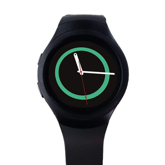Samsung Galaxy Gear S2 Smartwatch - 4G with Large Rubber Band Dark Gray - SM-R730VZKAVZW