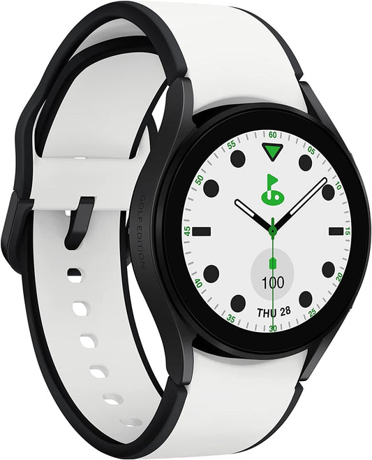 Samsung - Galaxy Watch5 Golf Stainless Steel Smartwatch 40mm BT - Gray Bezel w/T