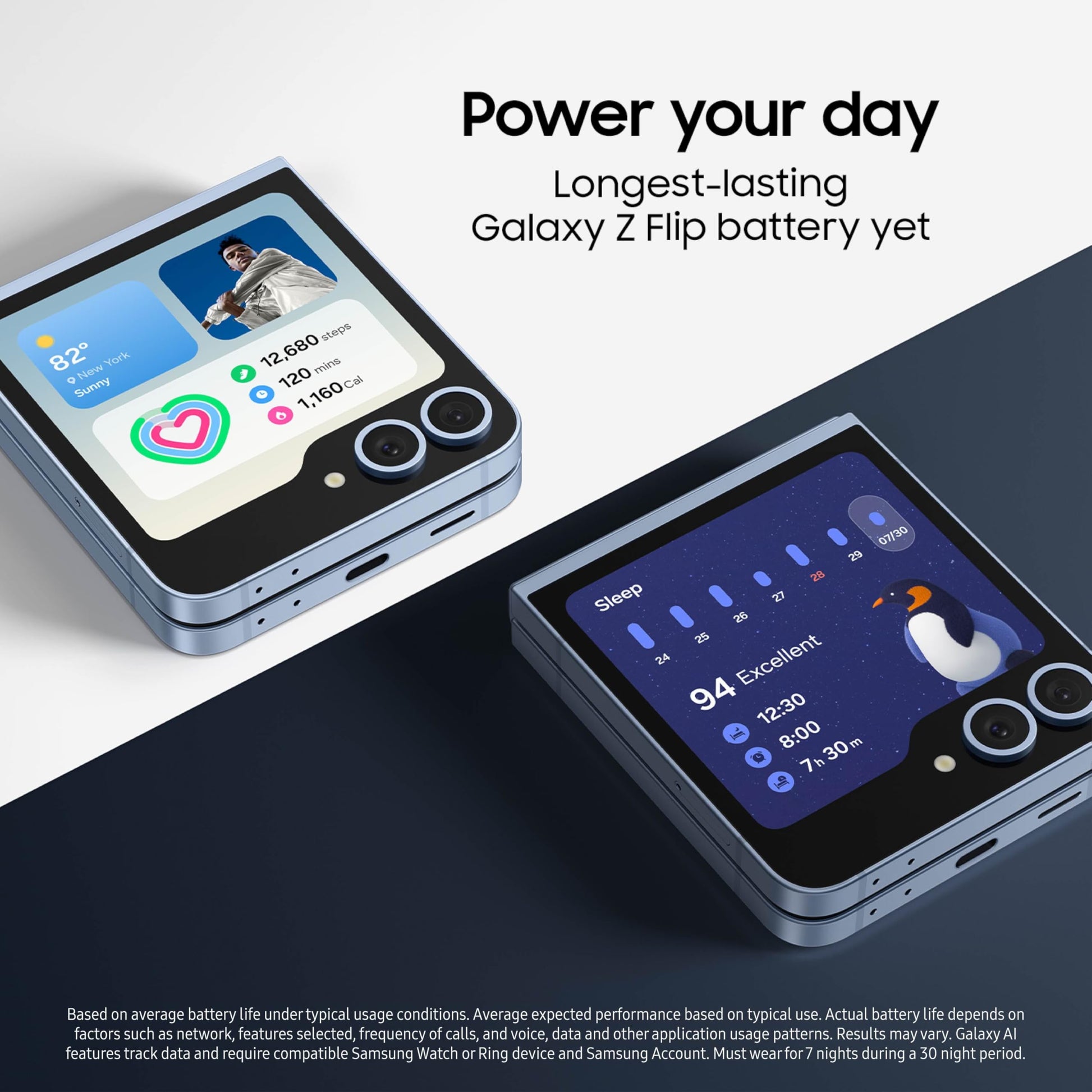 Unlocked Samsung Galaxy Z Flip6 5G - 256GB - Mint - SM-F741ULGAXAA