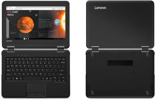 Lenovo ThinkPad N24 – 11.6" WXGA Touch – Intel Celeron N3450 – 4GB RAM – 64GB eMMC – Black – 81AF0019US