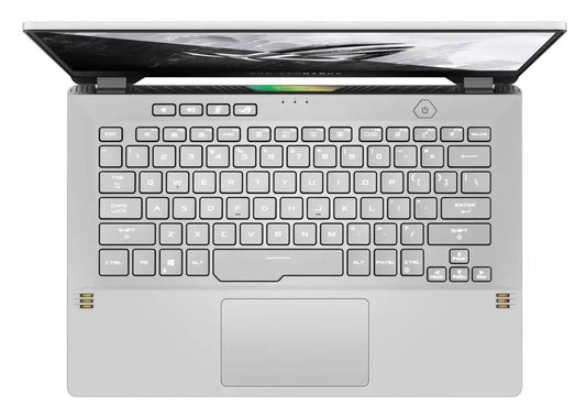 ASUS ROG Zephyrus 14" – FHD 144Hz - AMD Ryzen 7 5800HS - 16GB  RAM - NVIDIA GeForce RTX 3060 - 512GB SSD - Moonlight White - GA401QM-G14.R73060